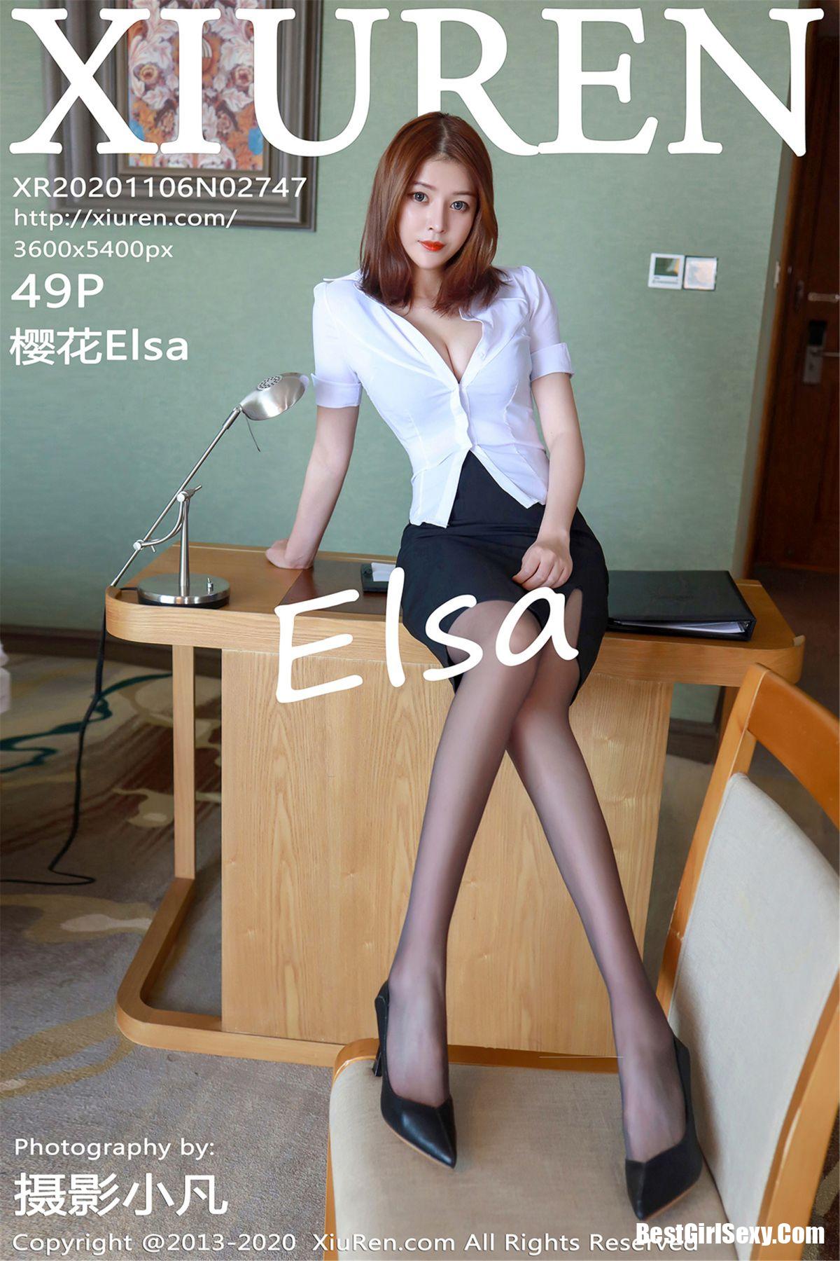 XiuRen秀人网 No.2747 Ying Hua Elsa-爱秀网