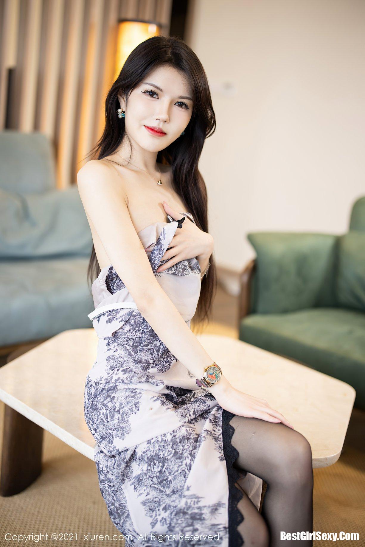 XiuRen秀人网 No.3887 Yuan Yuan Jiang Belle 38