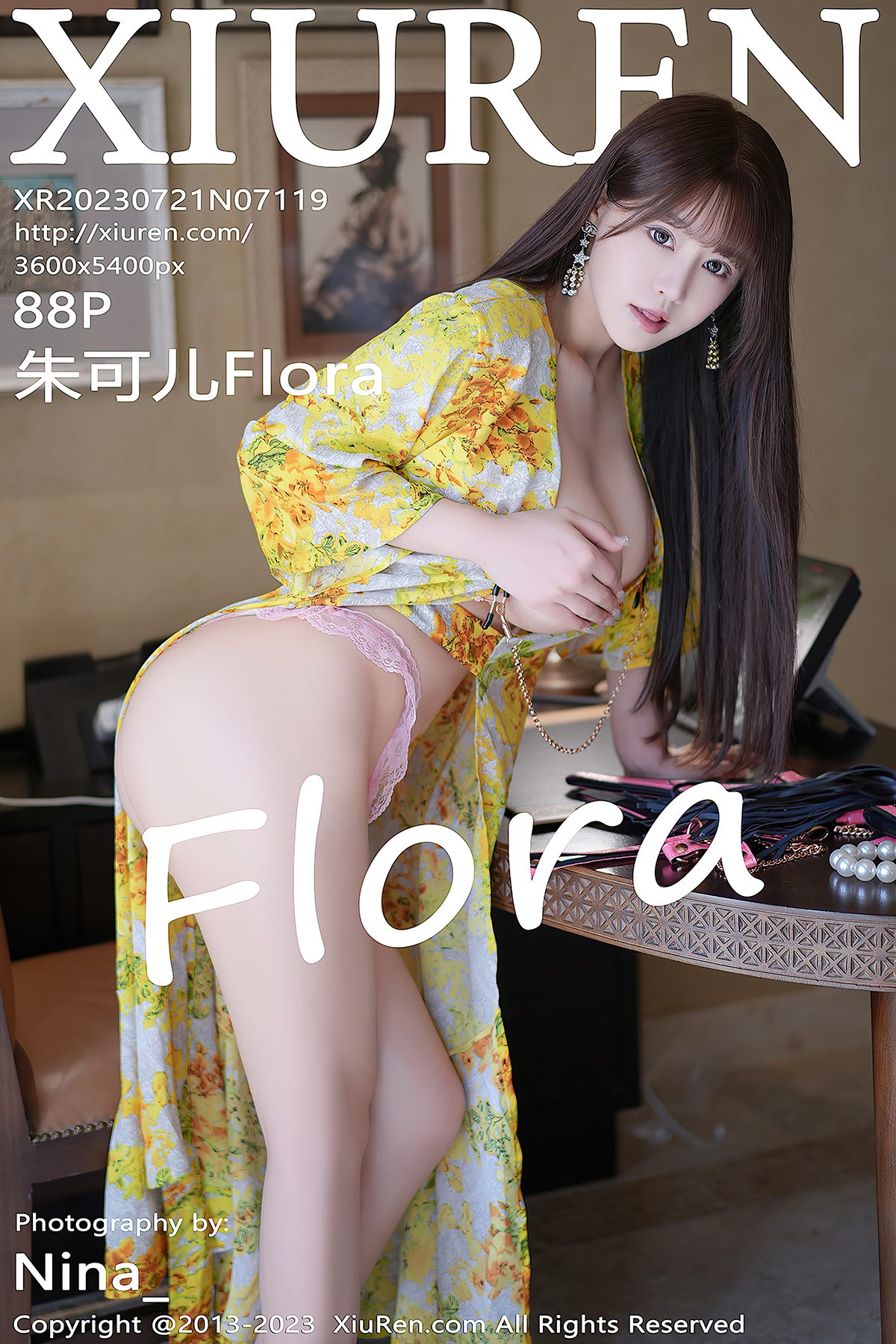 XiuRen秀人网 No.7119 Zhu Ke Er Flora-爱秀网
