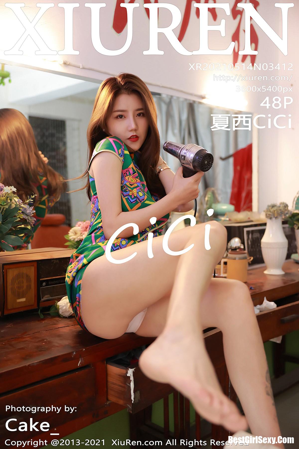 XiuRen秀人网 No.3412 Xia Xi Ci Ci