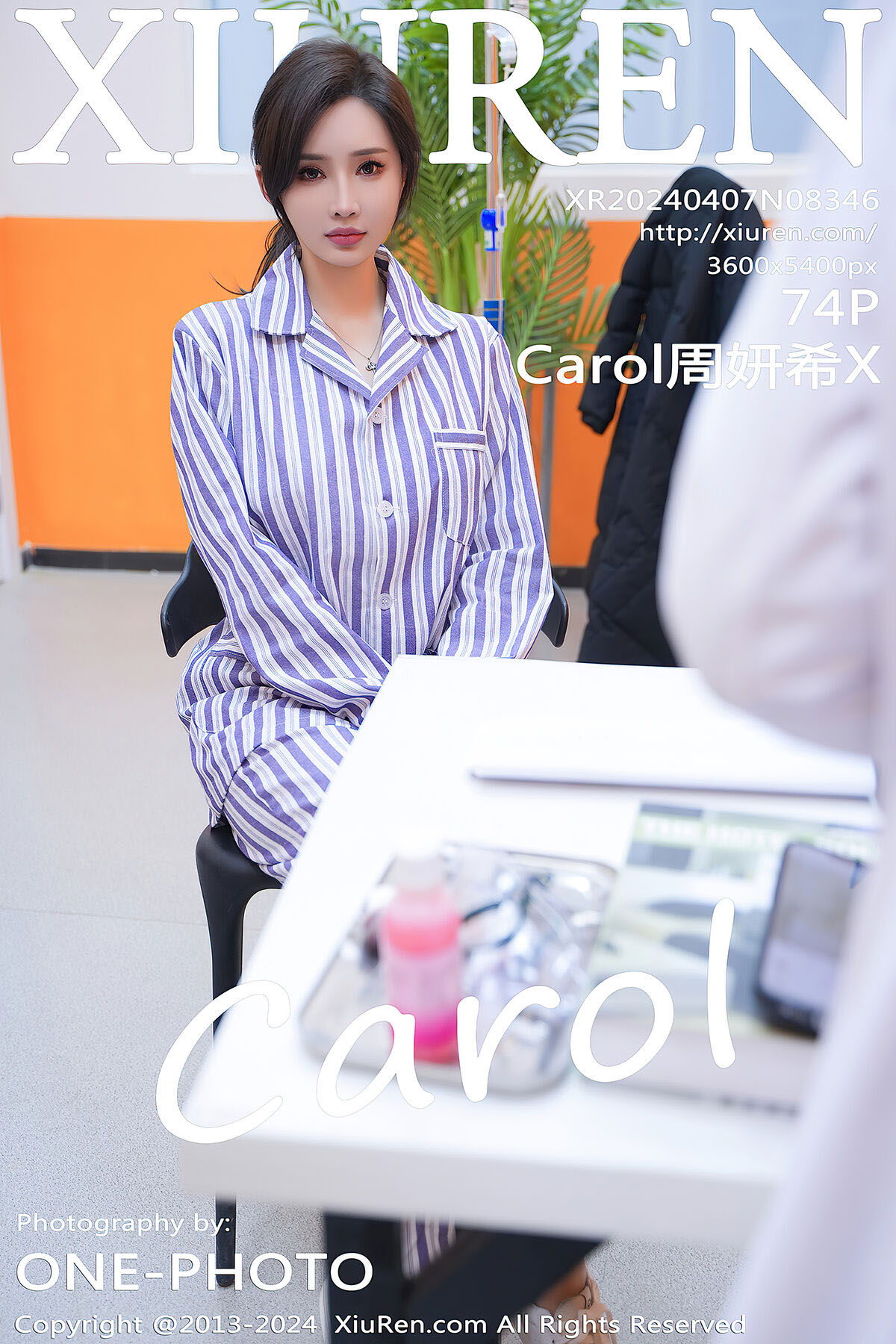 XiuRen秀人网 No.8346 Carol Zhou Yan Xi X-爱秀网