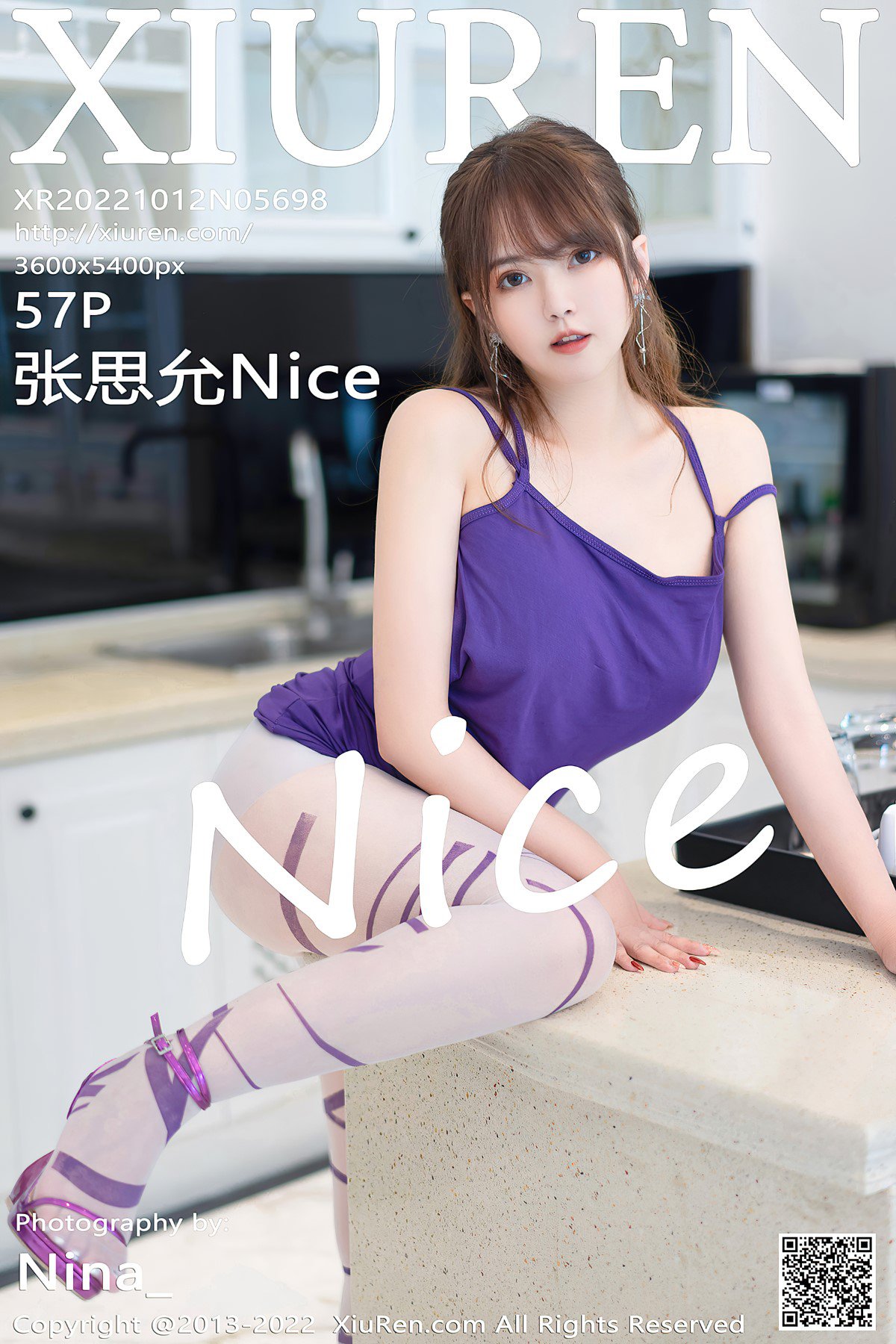XiuRen秀人网 No.5698 Zhang Si Yun Nice-爱秀网