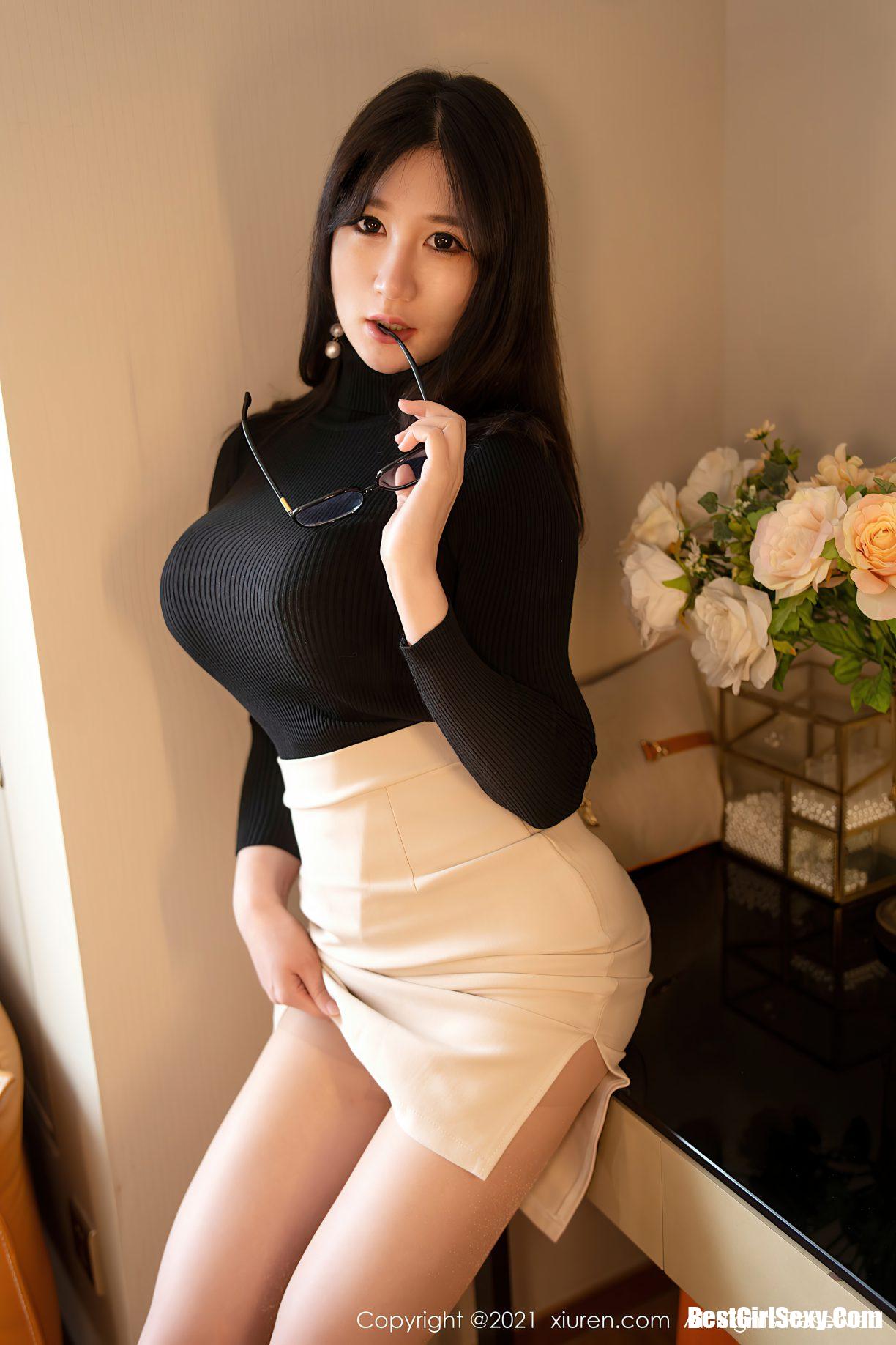 XiuRen秀人网 No.4212 Gu Qiao Nan Cora 34